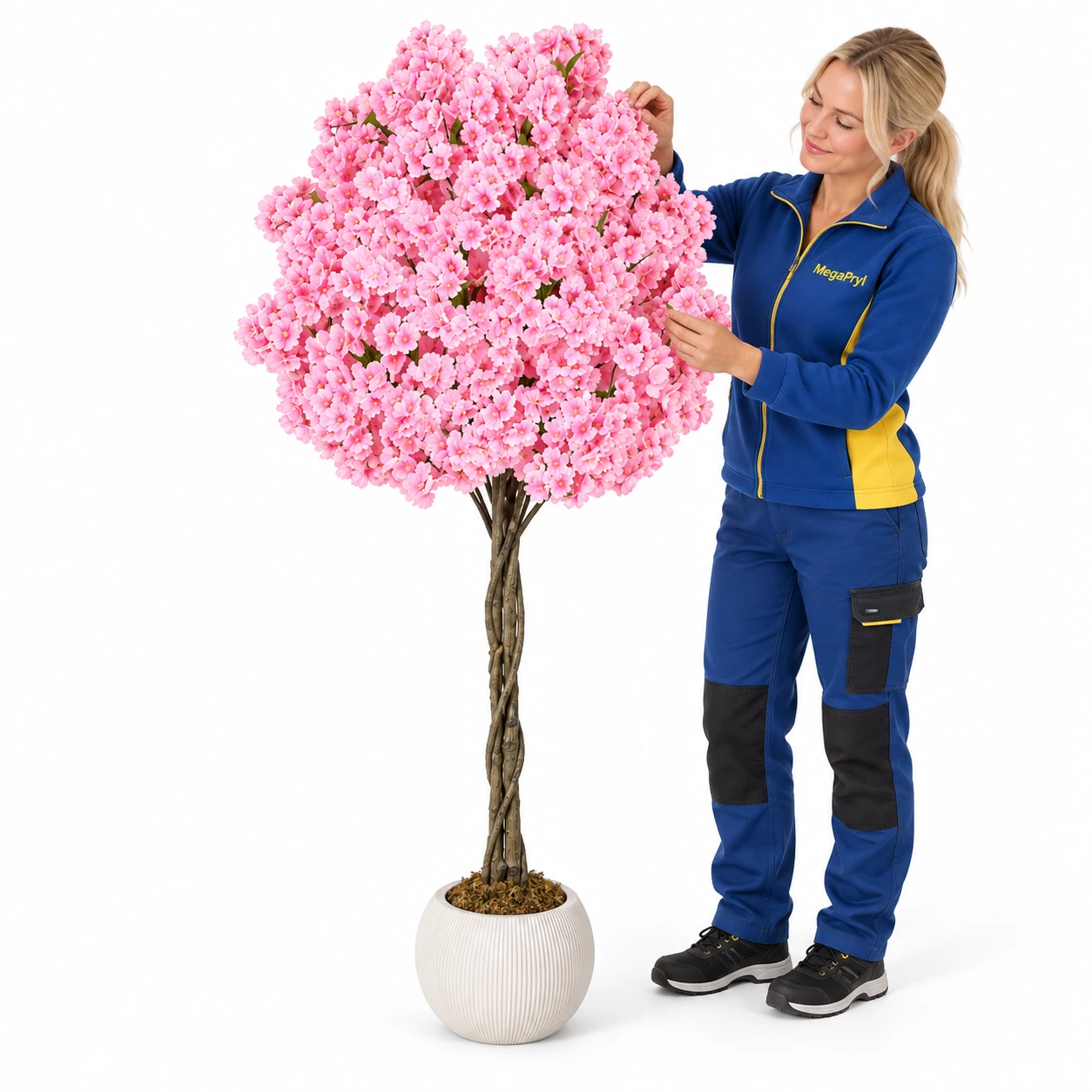 Konstgjort körsbärsträd för inredning, 152 cm
