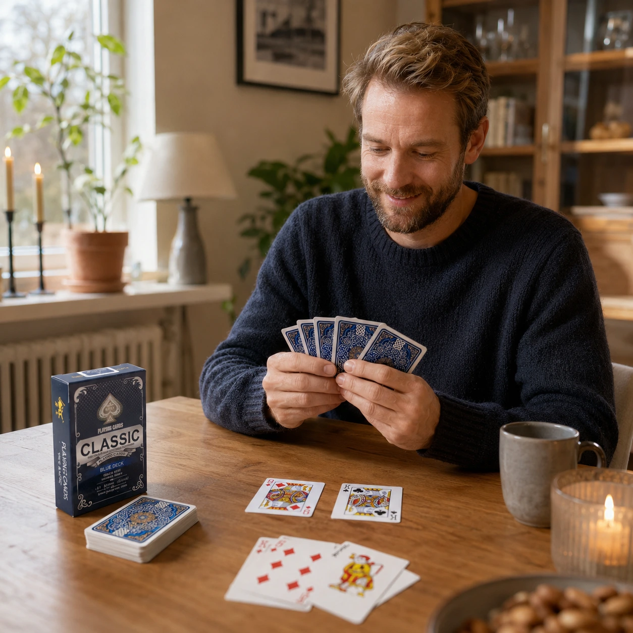 Spelkort i plast för poker och kortspel