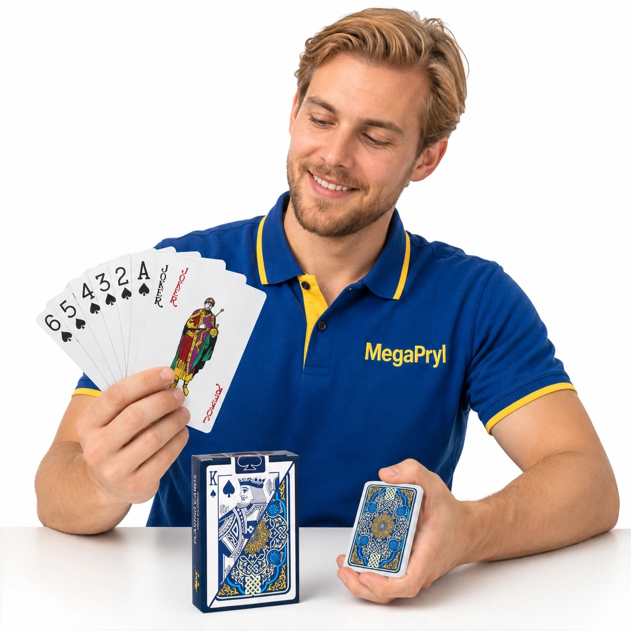 Spelkort i plast för poker och kortspel