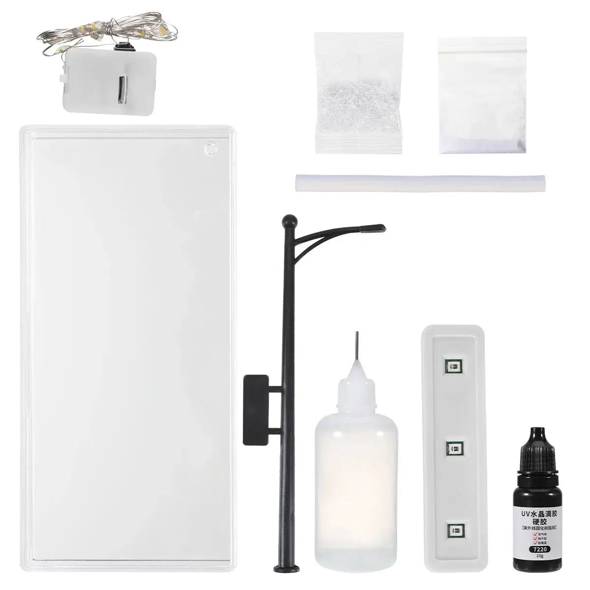 Jul Dekorationslampa DIY - Nattlampa med Gatlykta 5