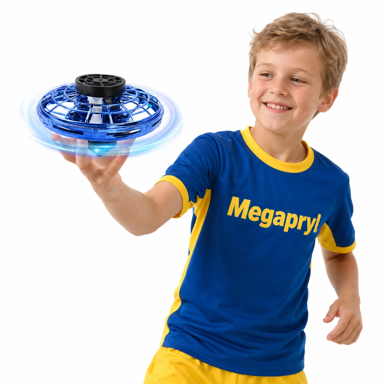 Spinner UFO LED – Flygande Fidget Drone