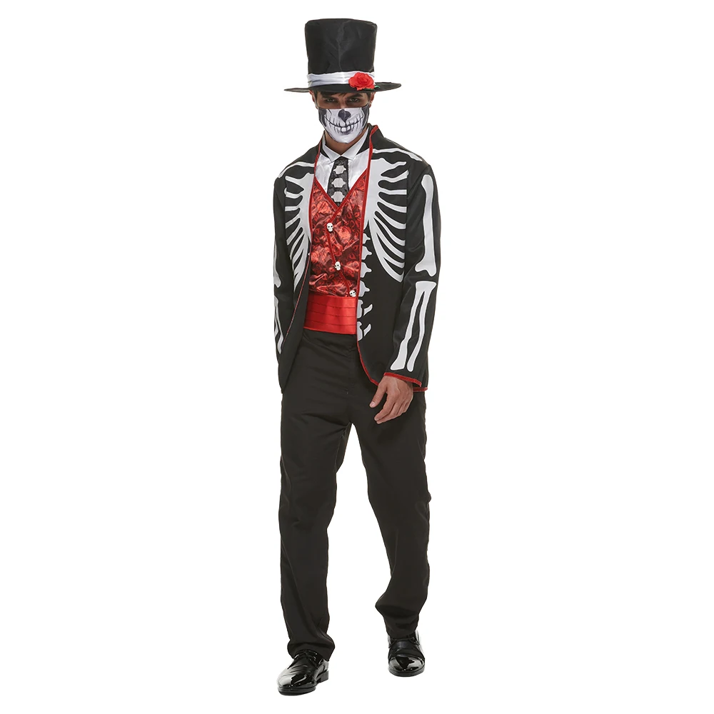 Dia de los Muertos Maskeraddräkt Vuxen
