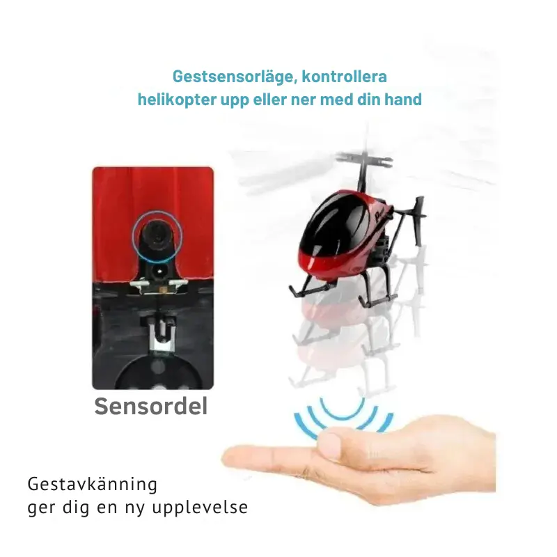 Helikopter Fjärrstyrd - Gesture Control 3