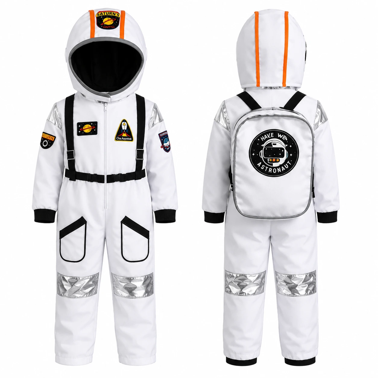 Astronautdräkt Barn med Hjälm och Ryggsäck