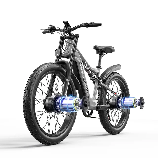 Elcykel S600 2000W - 26 Tum Fatbike 5