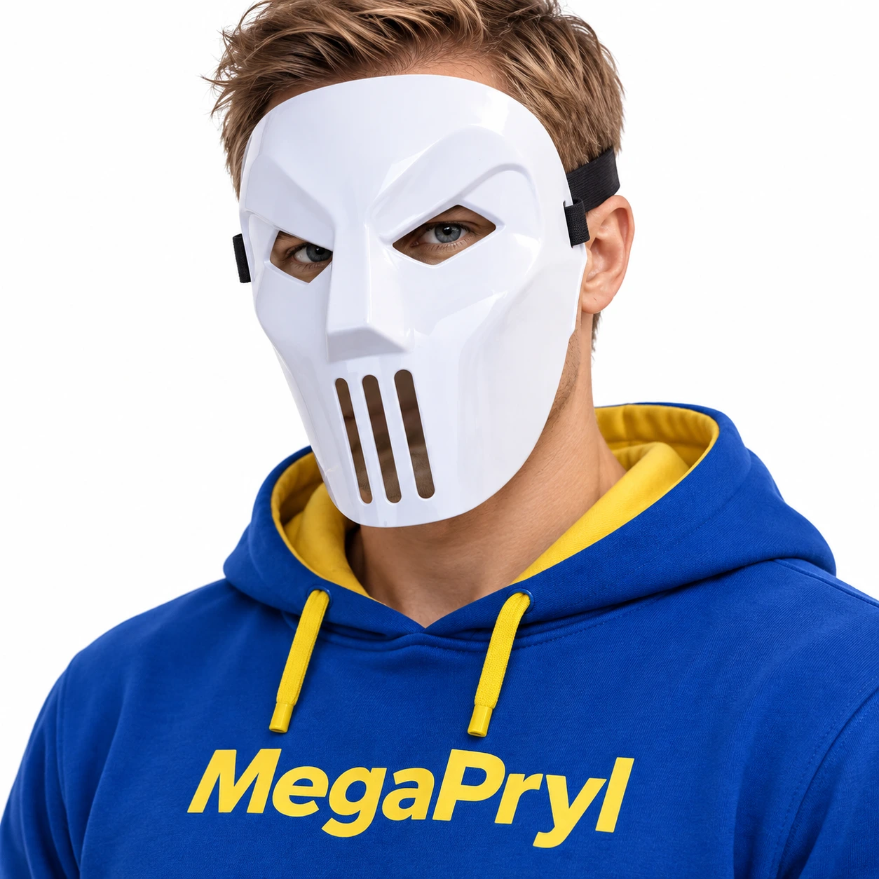 Halvmask i flera färger för cosplay