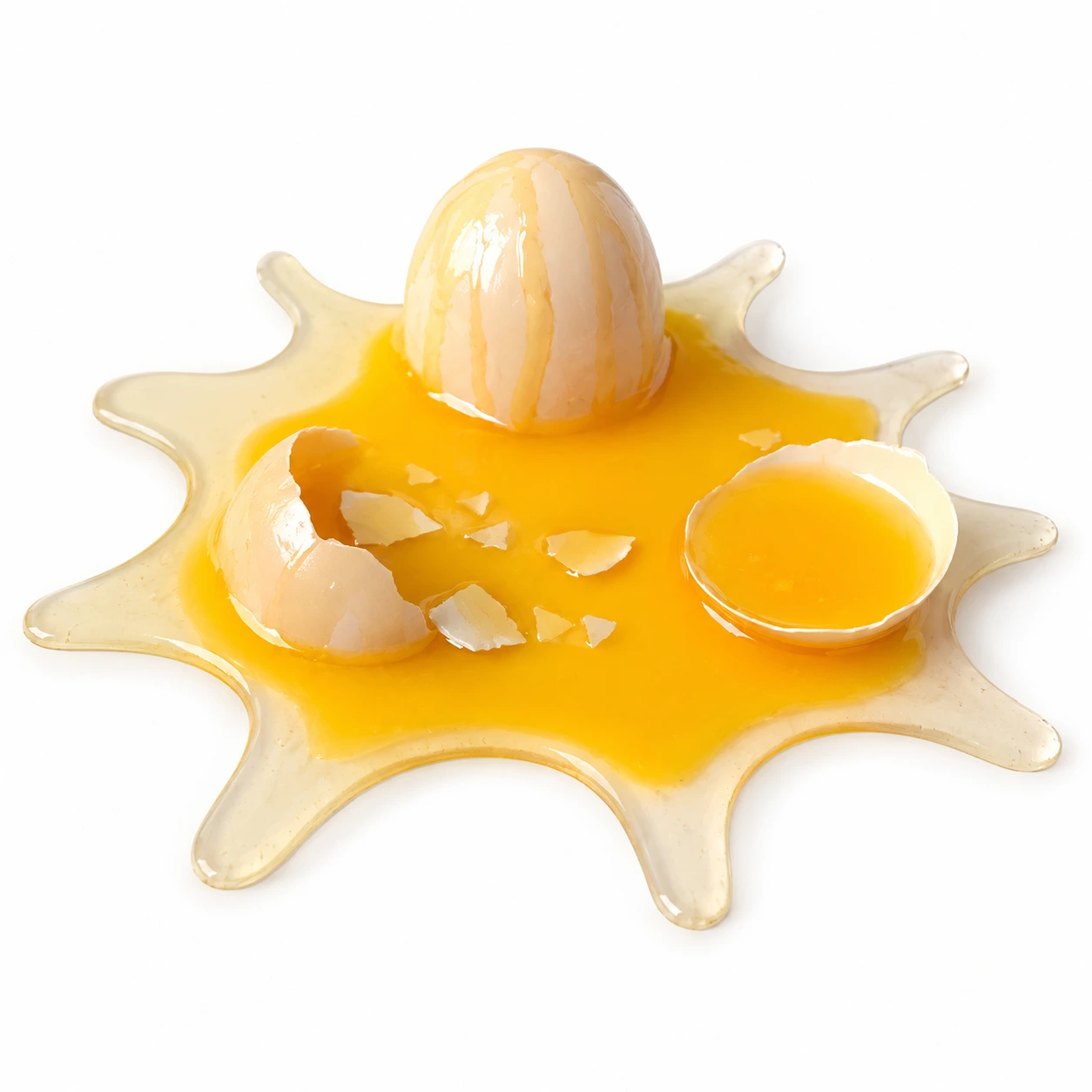 Skämtägg Dekoration i Resin