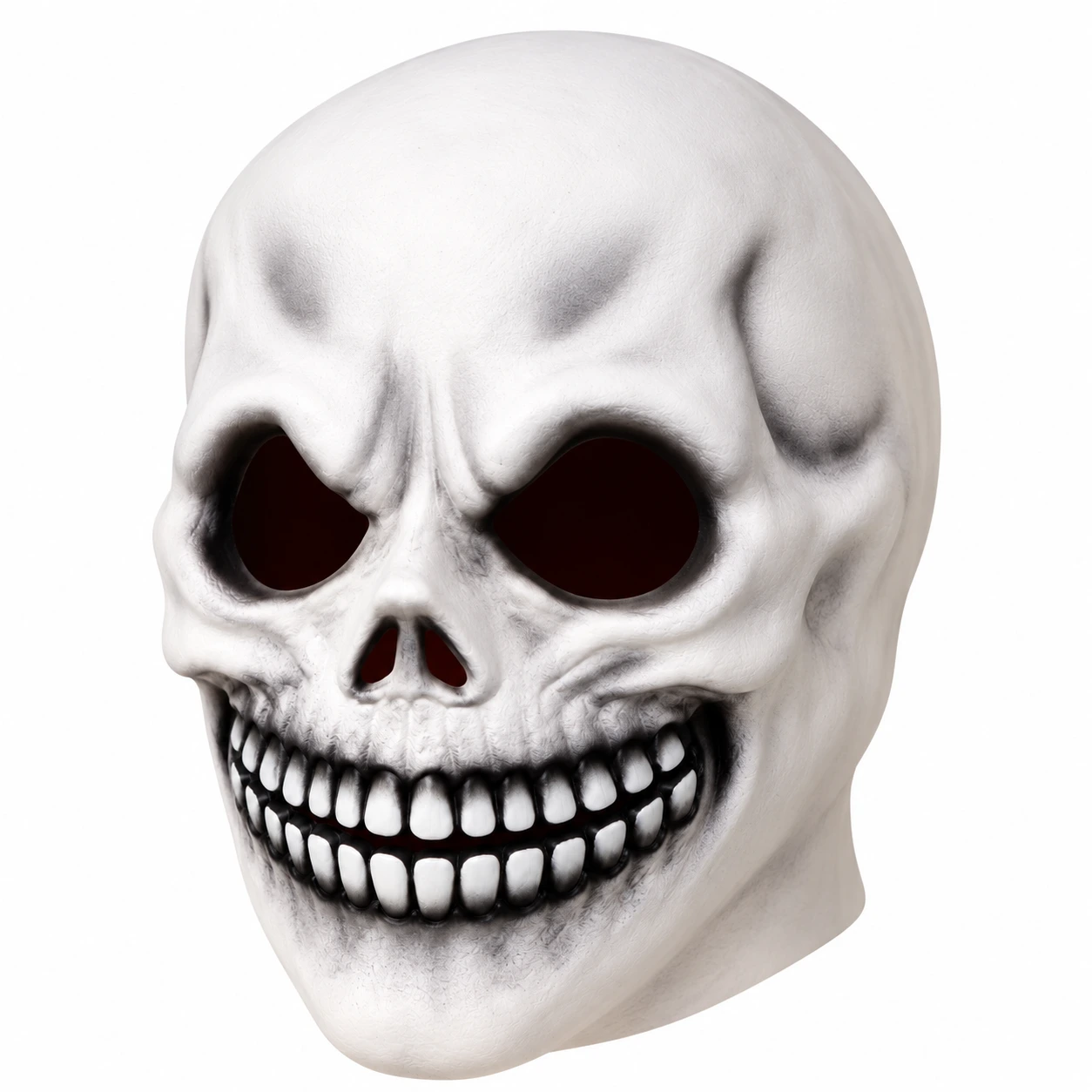 Skallemask för halloween och maskerad