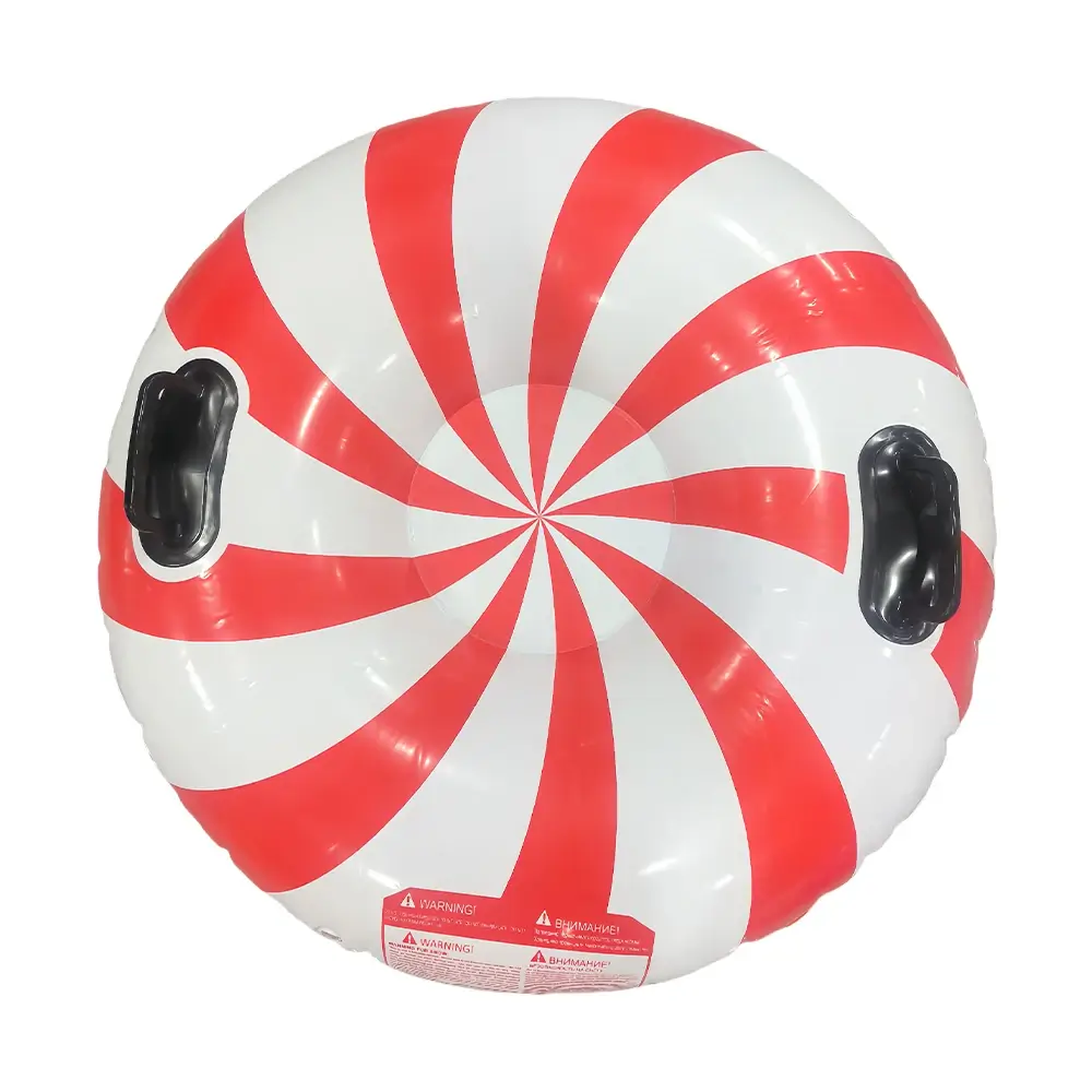 Pulka Uppblåsbar Rund Snötub