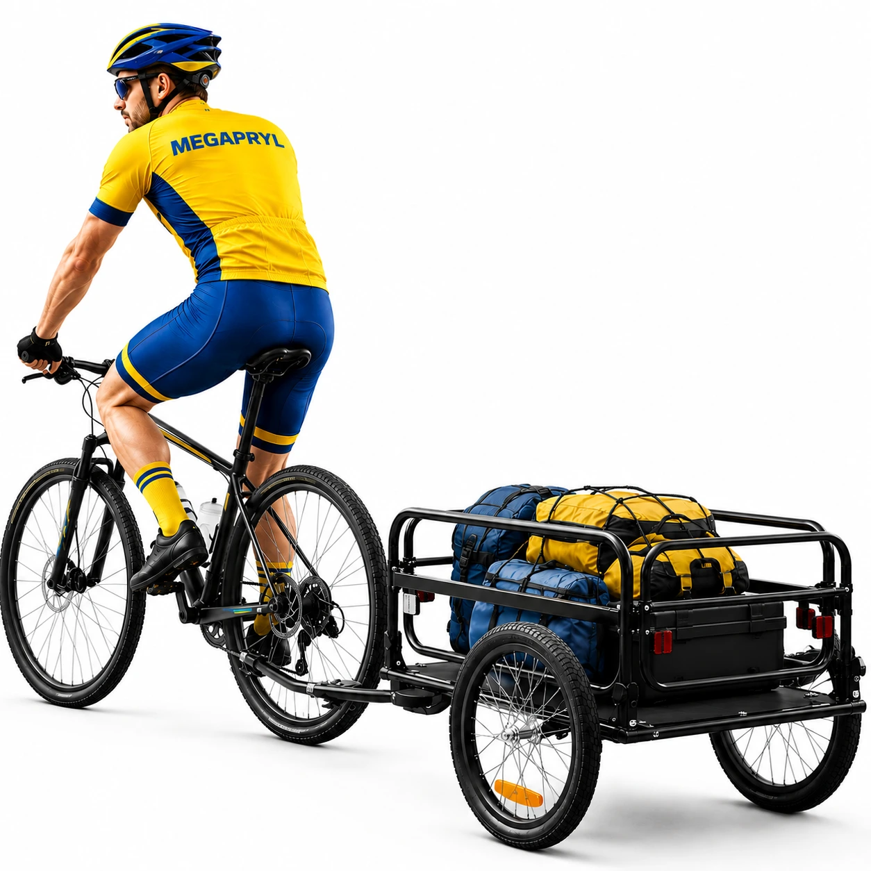 Cykelkärra för Cykel – Lastvagn för Camping & Transport