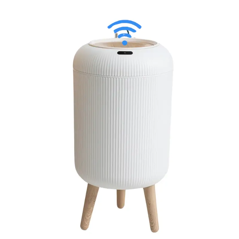 Soptunna Automatisk med Lock - Smart Rörelsesensor