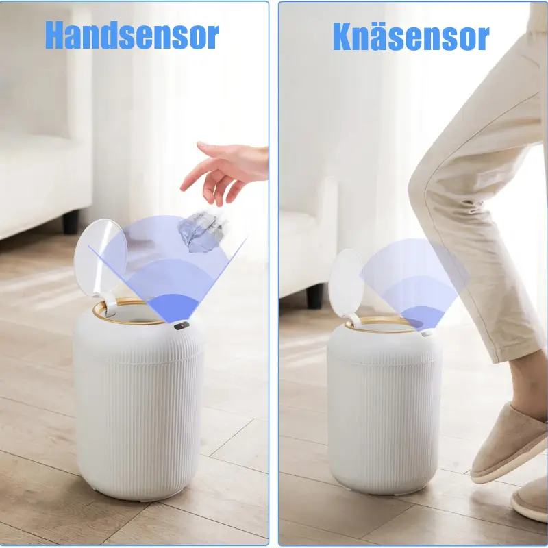 Soptunna Automatisk med Lock - Smart Rörelsesensor 4