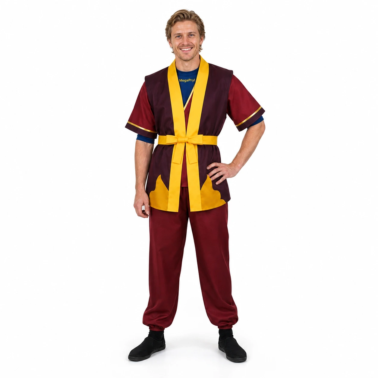 Cosplaydräkt för maskerad och scen med bälte