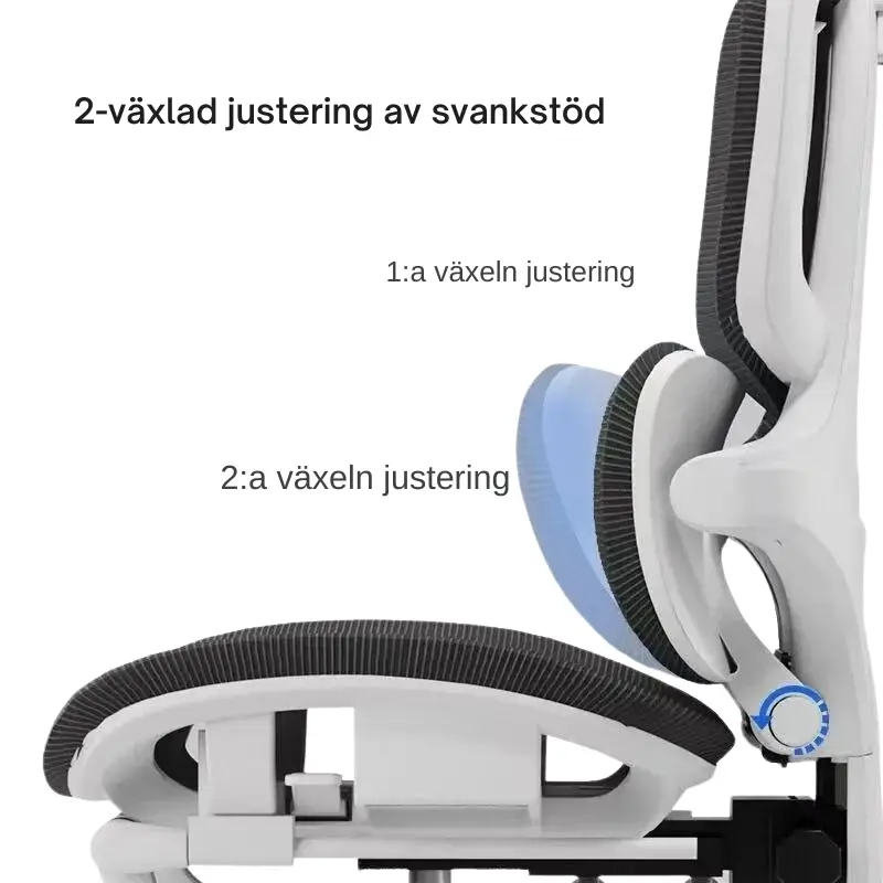 Ergonomisk Kontorsstol - Hög Rygg 2
