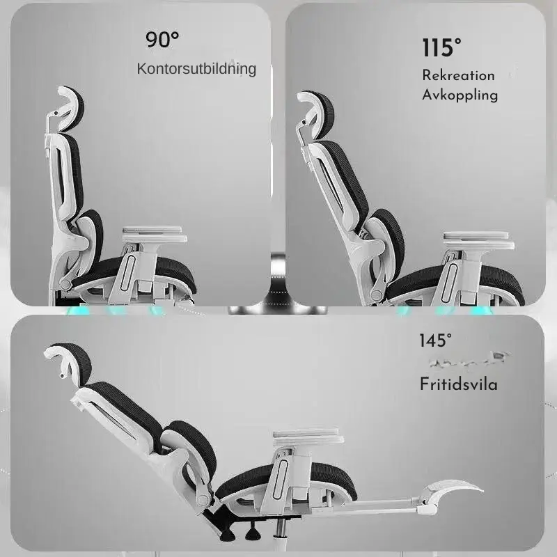 Ergonomisk Kontorsstol - Hög Rygg 3