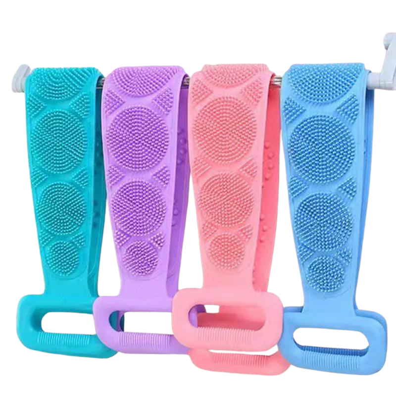 Duschborste Silikon med Ryggskrubb 8