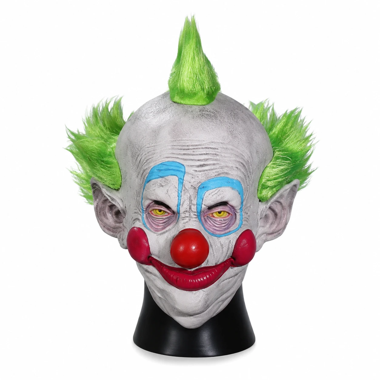 Clownmask i latex för halloween och maskerad