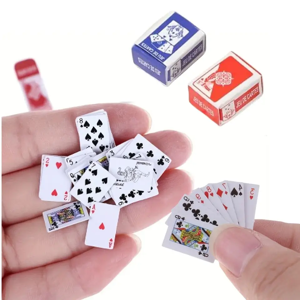 Pokerkort Mini 5 Set