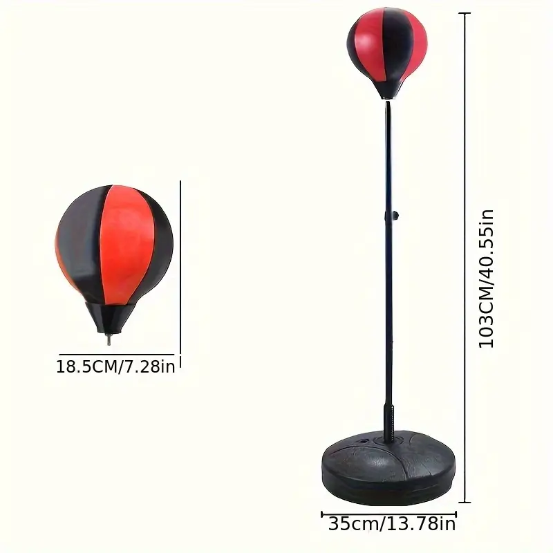Boxboll med Stativ och Handskar - Justerbar 3