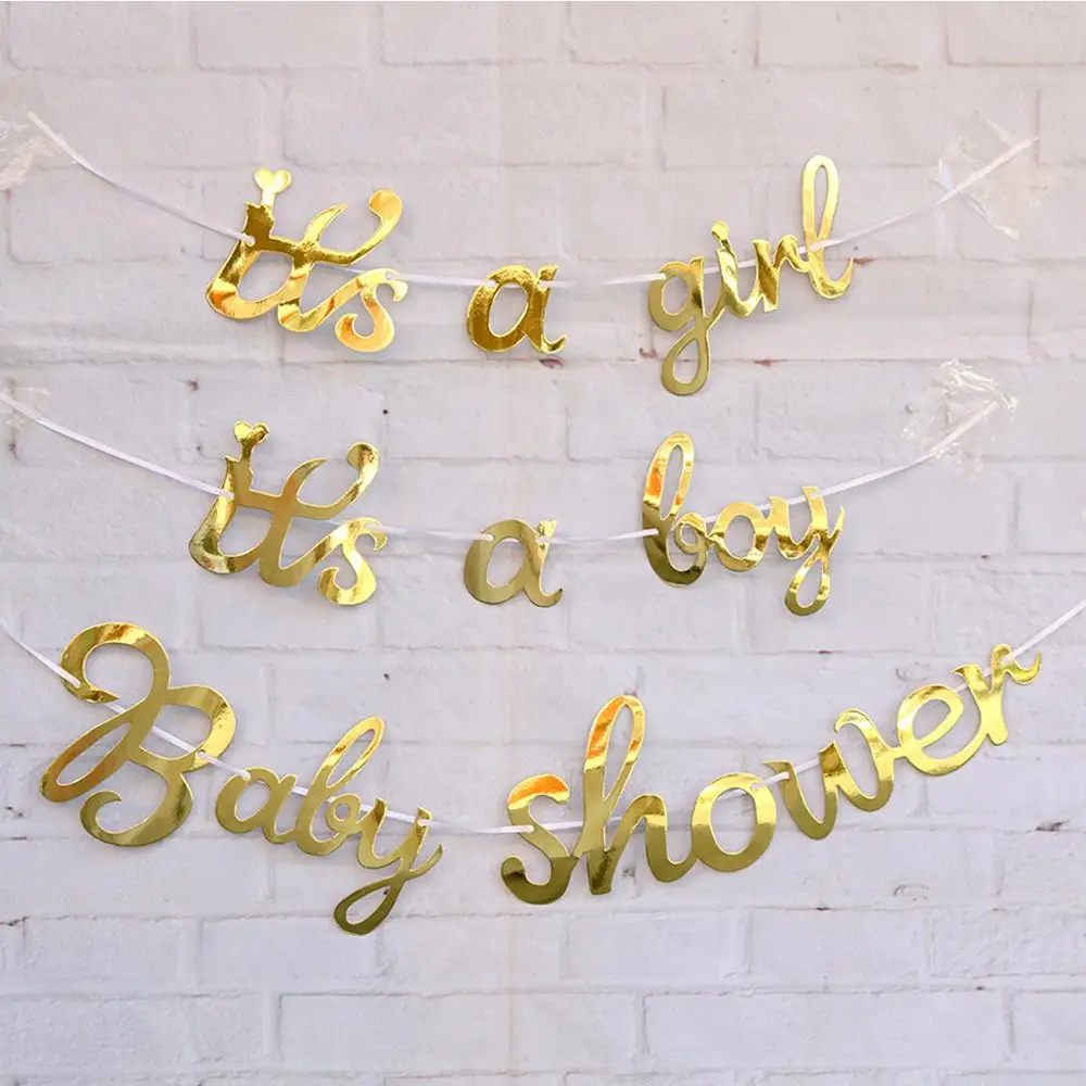 Girlanger Baby Shower