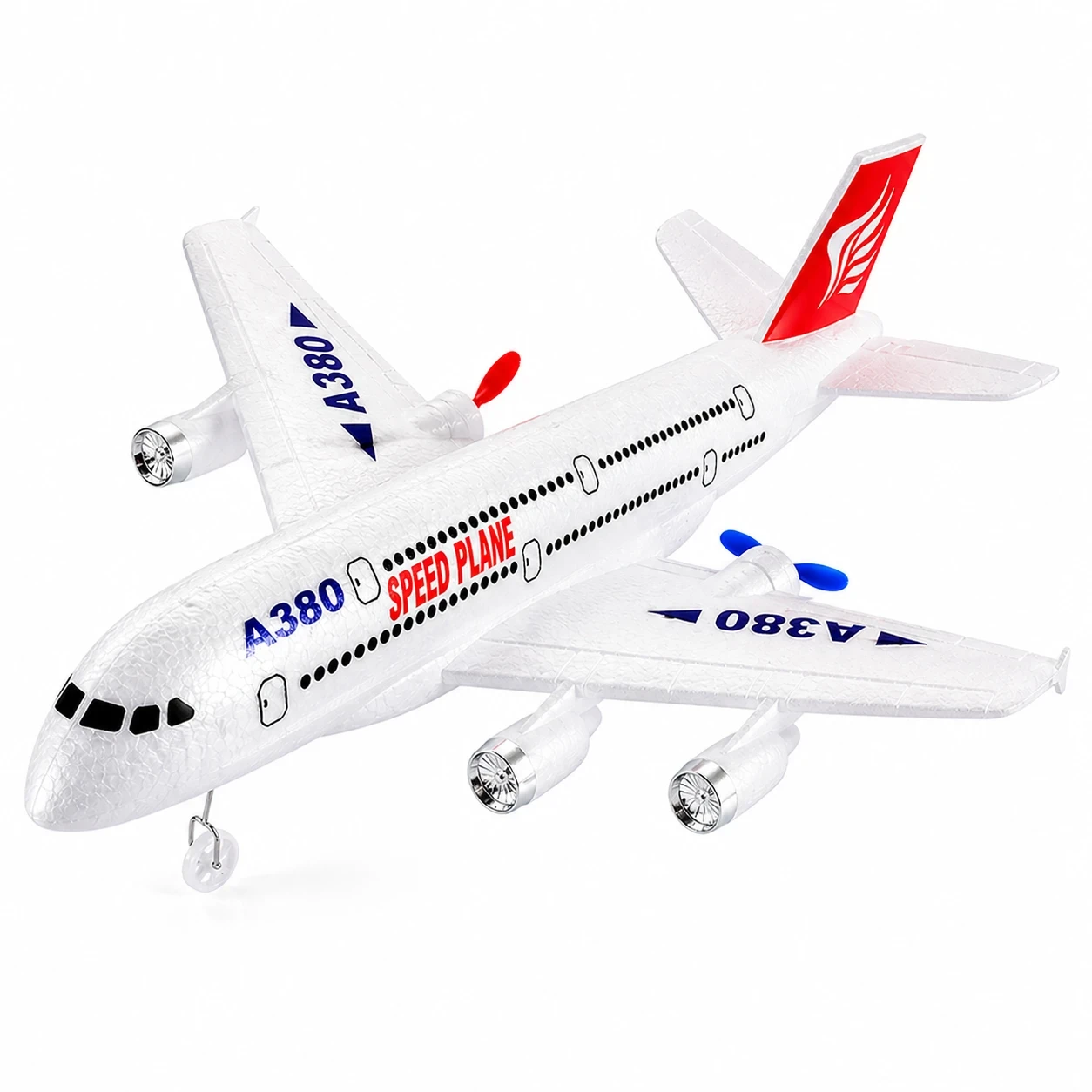 RC Flygplan A380 – 2.4GHz, LED, 110m Räckvidd