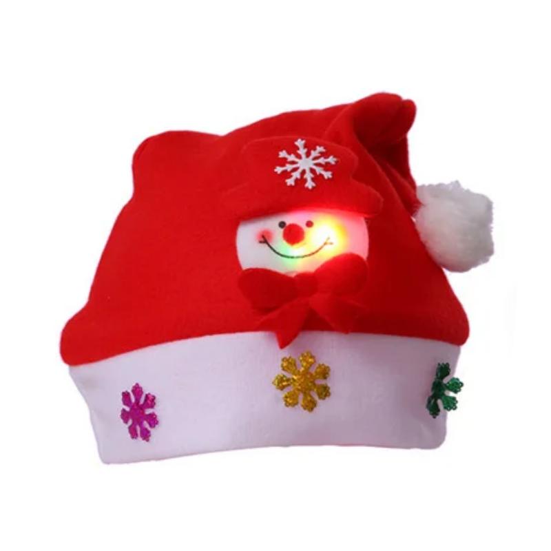Julhattar med LED - 10-pack 6