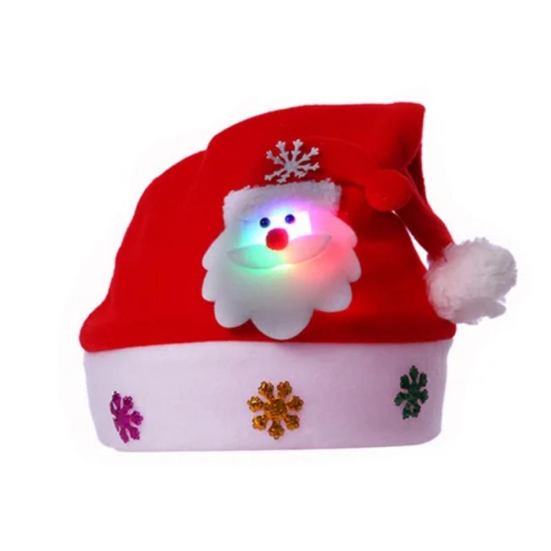 Julhattar med LED - 10-pack 5