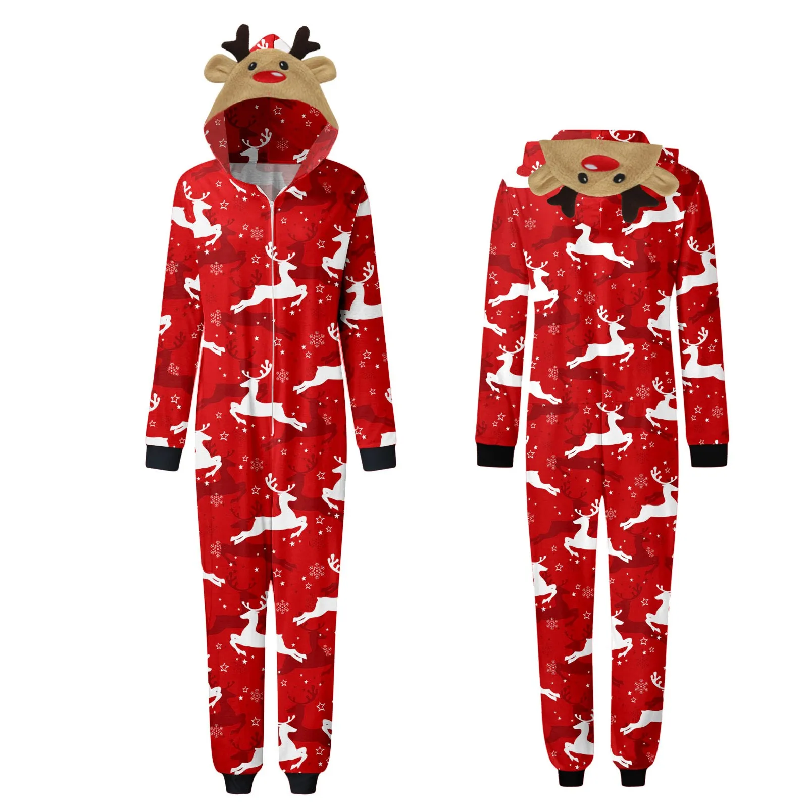 Julpyjamas Renmönster Onesie 3