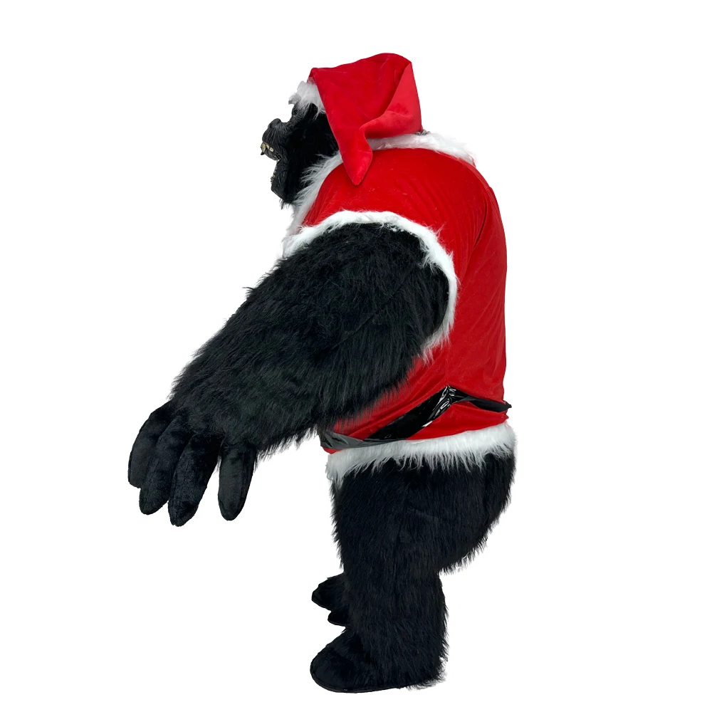 Gorilla Maskeraddräkt Uppblåsbar – Tomte Jul Kostym Vuxen 300 cm
