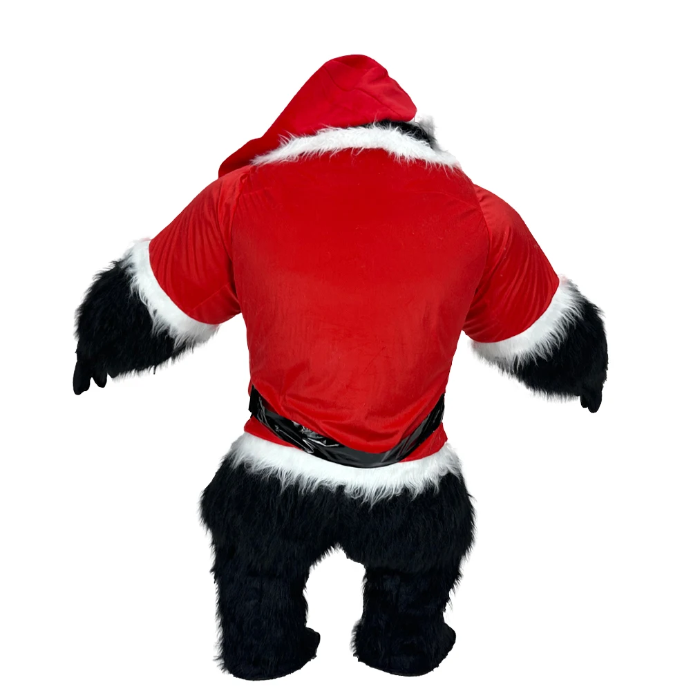 Gorilla Maskeraddräkt Uppblåsbar – Tomte Jul Kostym Vuxen 300 cm