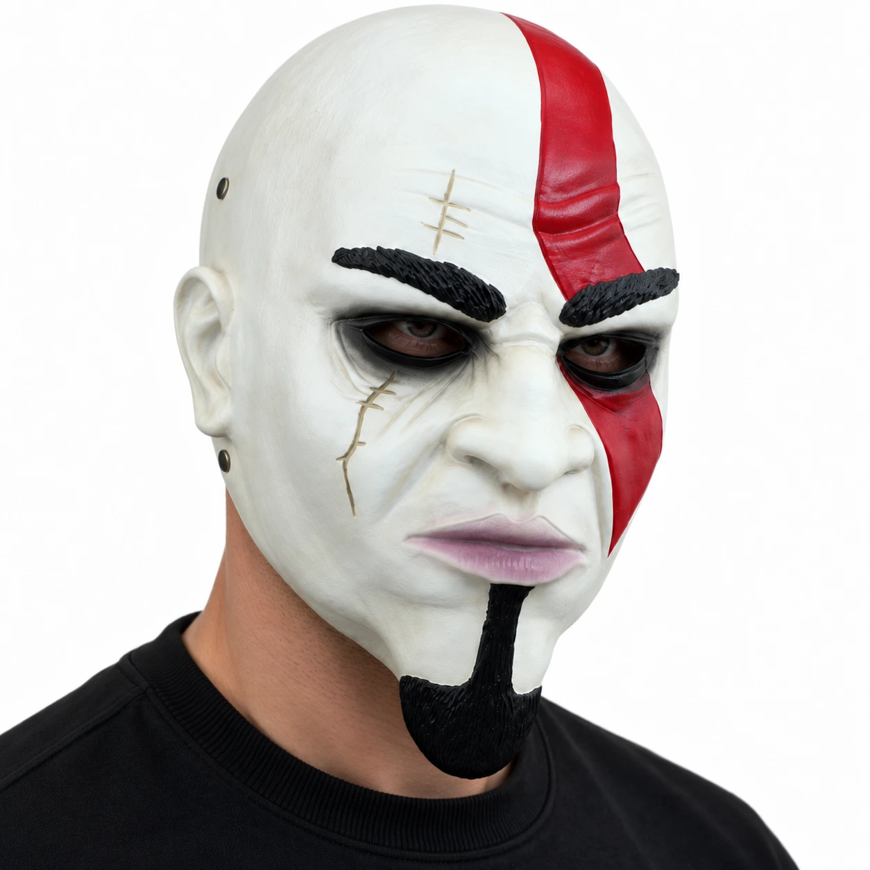 Mask vuxen inspirerad av krigare, heltäckande