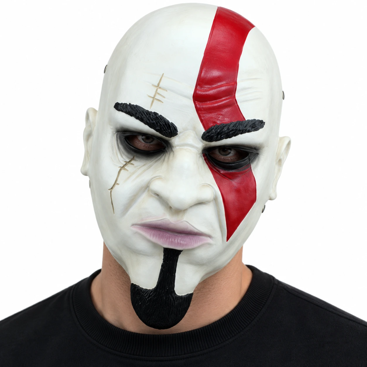 Mask vuxen inspirerad av krigare, heltäckande