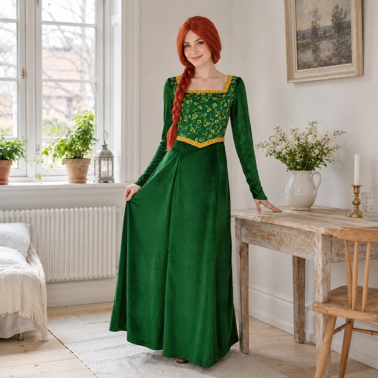 Prinsessklänning för cosplay och maskerad