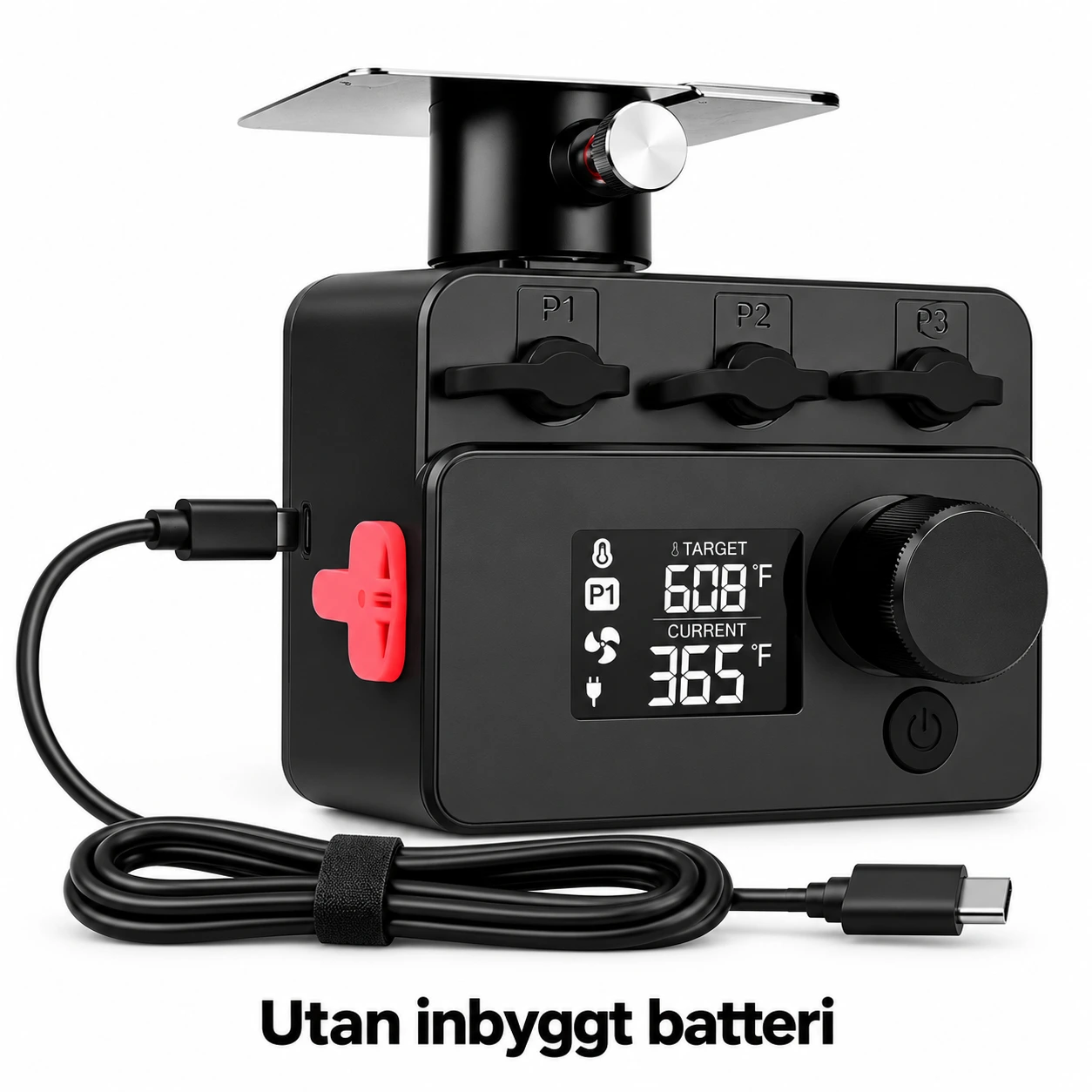 Utan inbyggt batteri