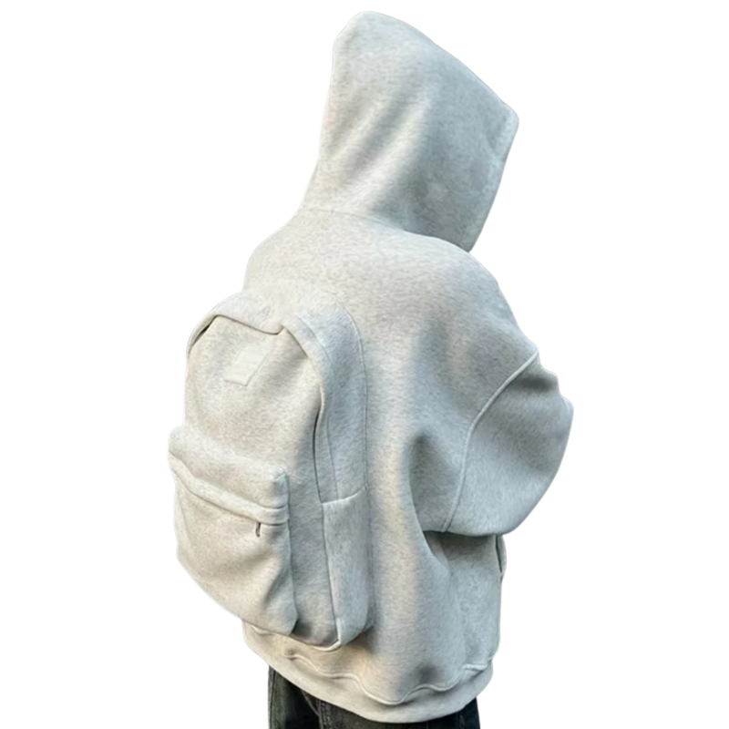 Hoodie med Ryggsäck