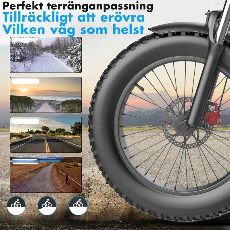 Elcykel 48V 1000W - Mountainbike 3