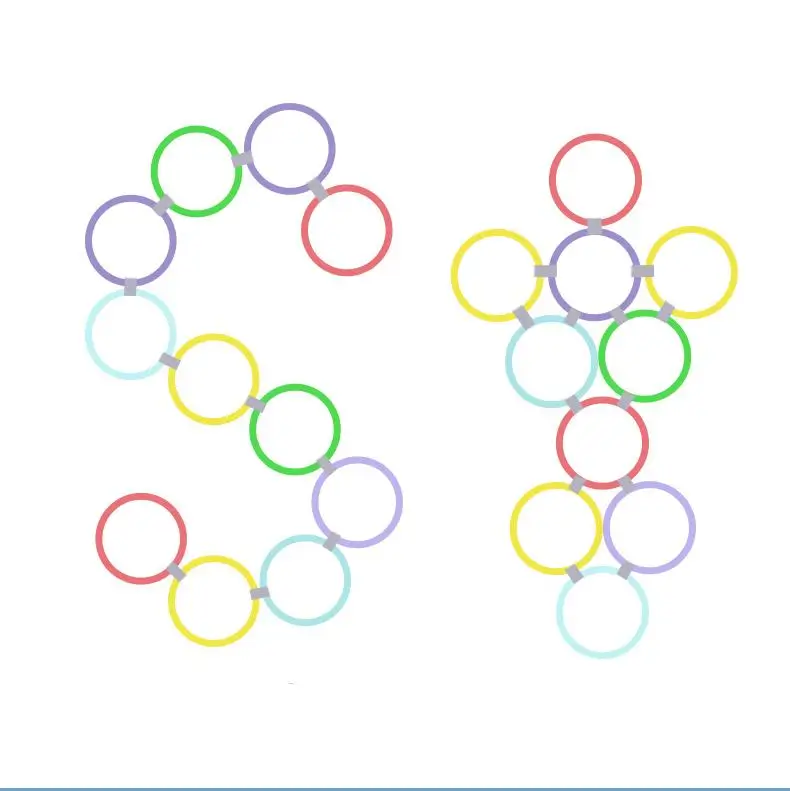 Hoppa genom Ringar Set 2