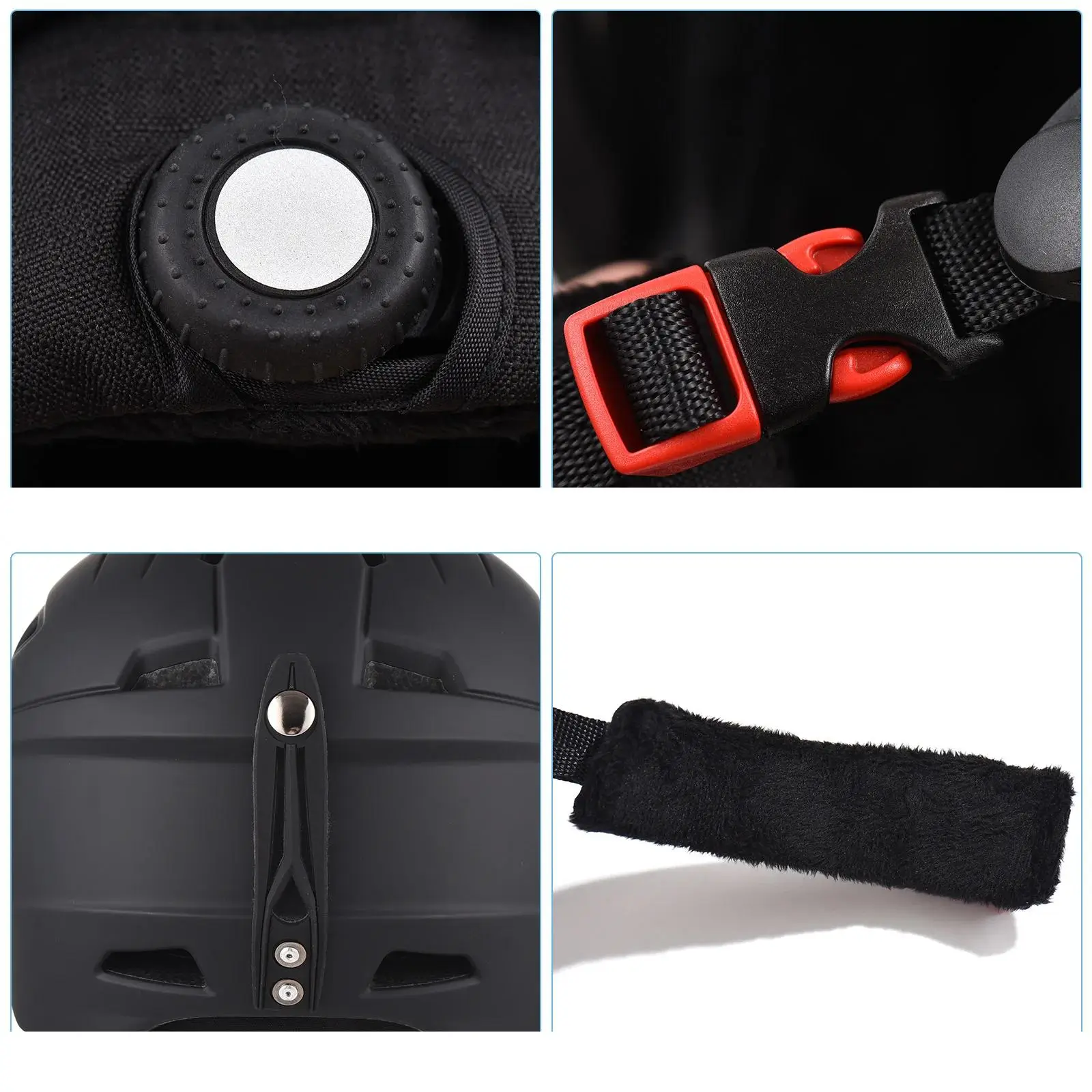 Ski Hjälm med Skyddsvisir – Vinter Sporthjälm 6