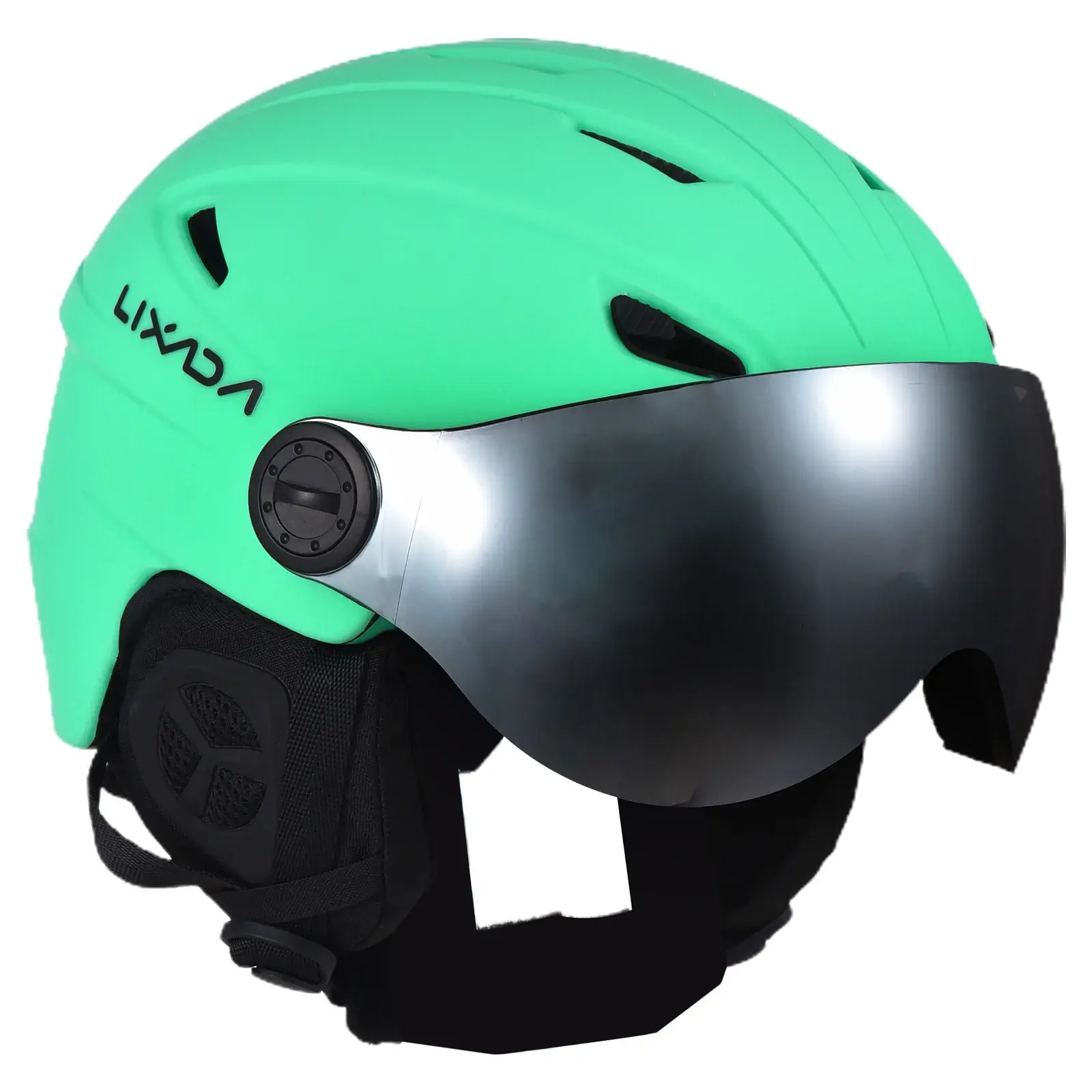 Ski Hjälm med Skyddsvisir – Vinter Sporthjälm 7