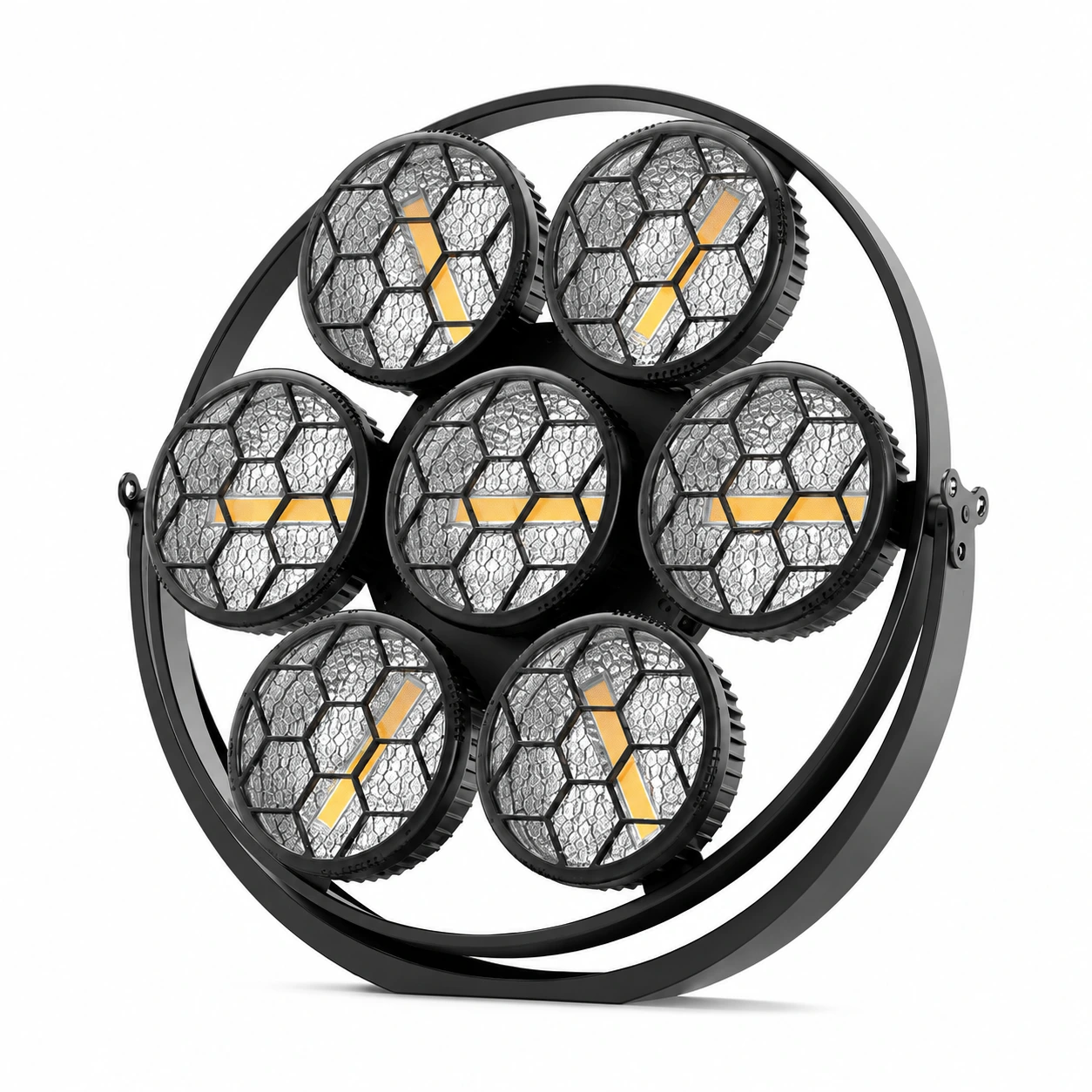 Scenbelysning PAR-lampa med COB och RGB