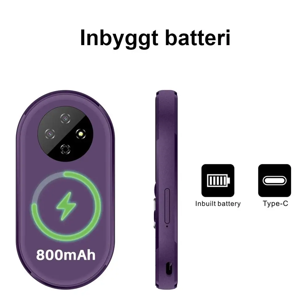 Mobiltelefon Mini Oval - Dual SIM, 1.39 Tum 6