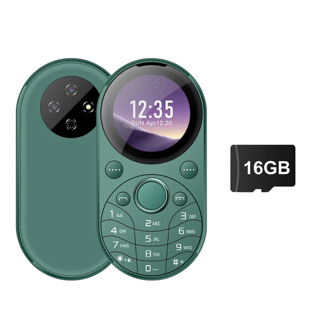 Mobiltelefon Mini Oval - Dual SIM, 1.39 Tum 11