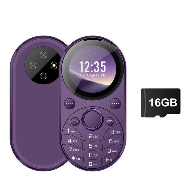 Mobiltelefon Mini Oval - Dual SIM, 1.39 Tum 9