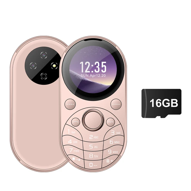Mobiltelefon Mini Oval - Dual SIM, 1.39 Tum 8
