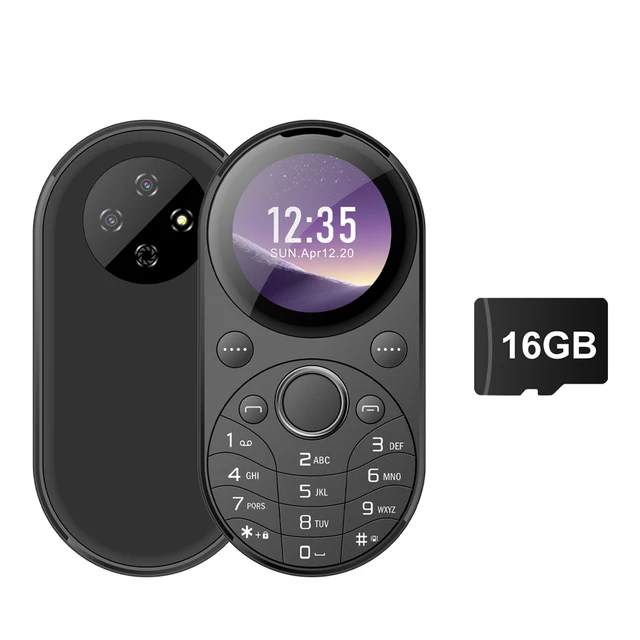 Mobiltelefon Mini Oval - Dual SIM, 1.39 Tum 7