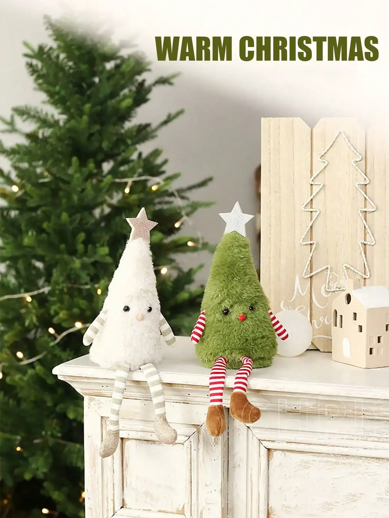 Juldekoration Gosedjur Granfigur – Söt Plysch 2