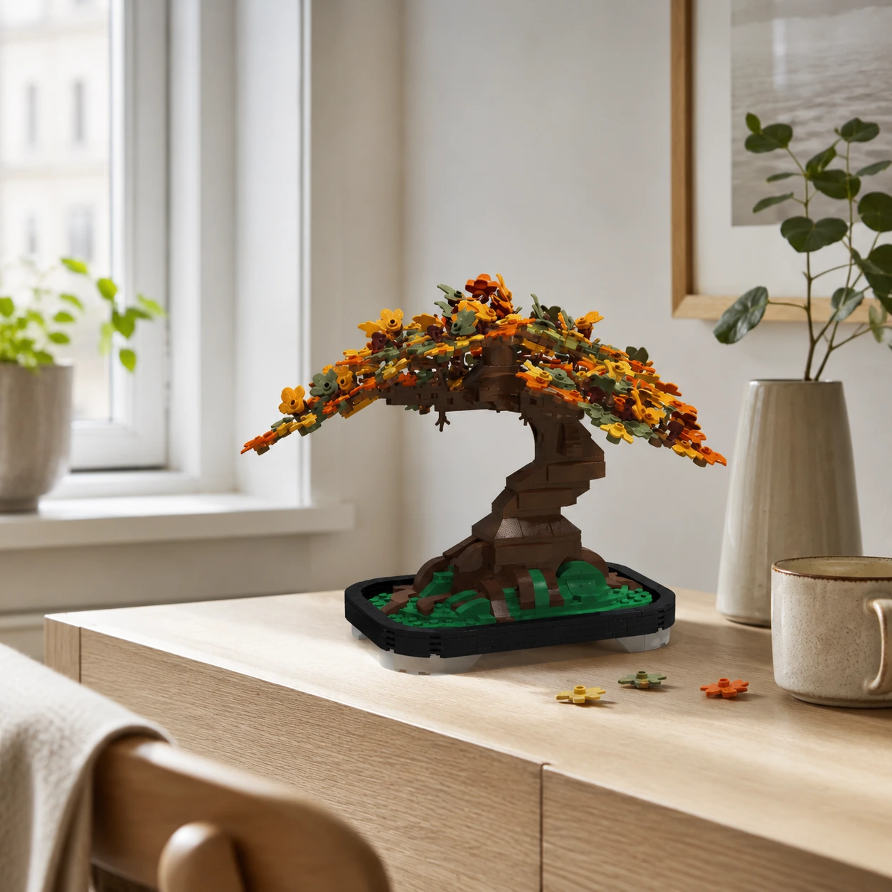 Bonsaiträd Byggsats i Höstdesign