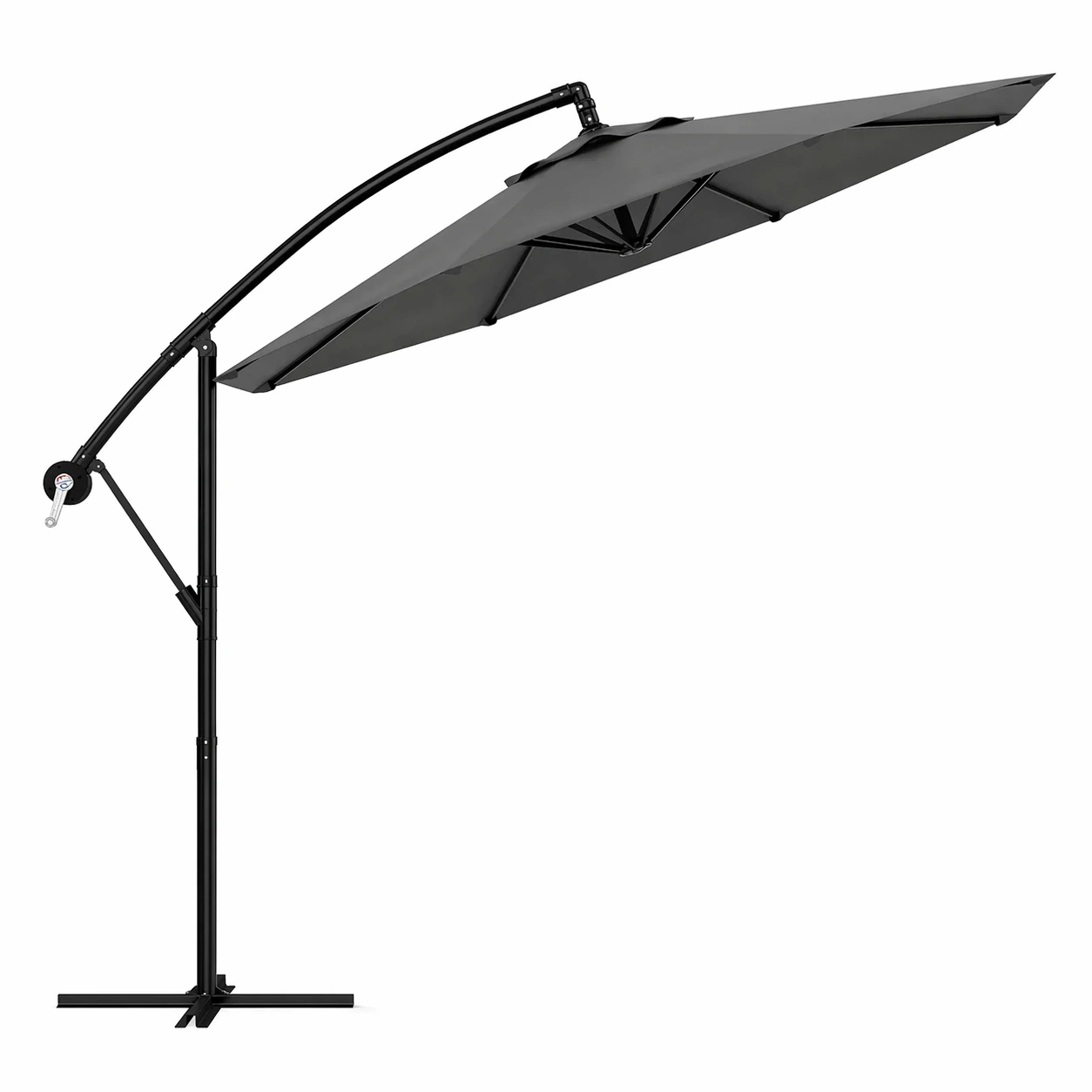 Parasoll 300 cm - Uteplatsparasoll med Vevfunktion