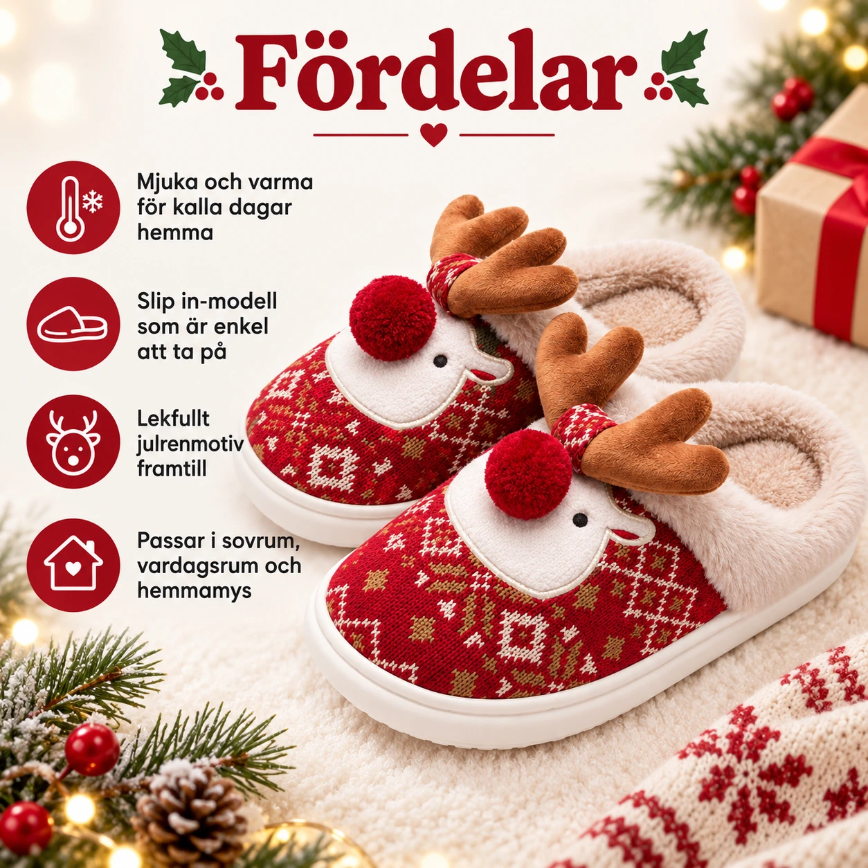 Jouluporotossut sisäkäyttöön