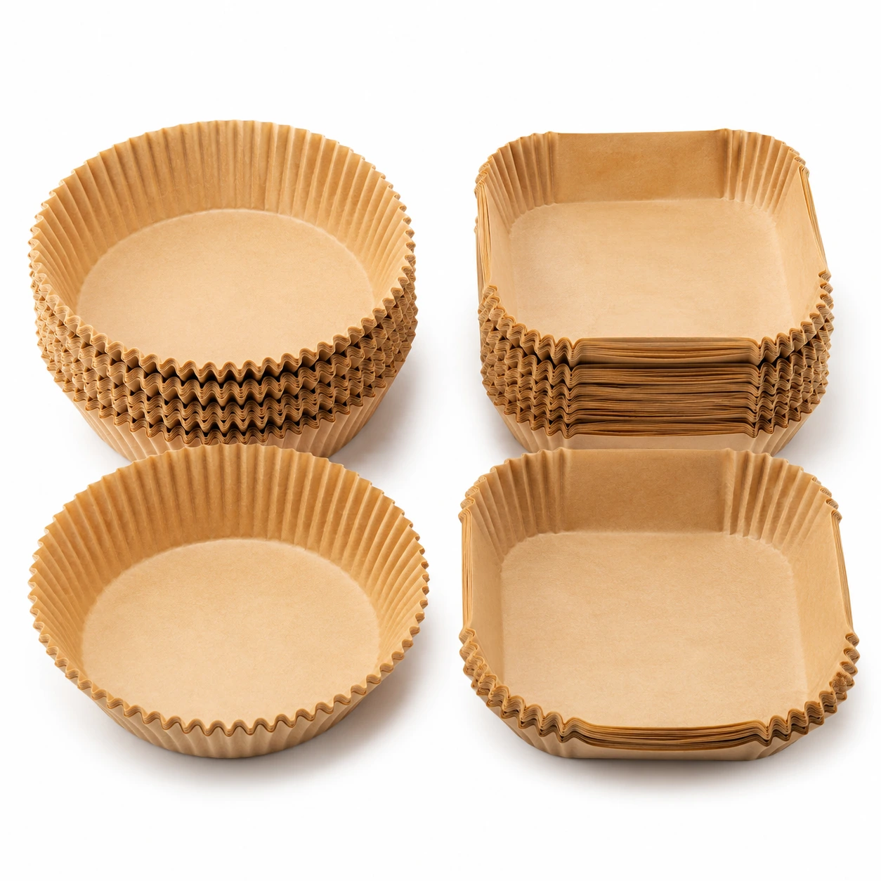 Airfryer Bakplåtspapper 100-pack – Engångsformar